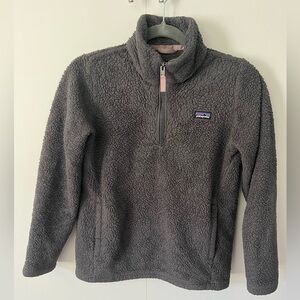 Girls Patagonia 1/4 zip fleece